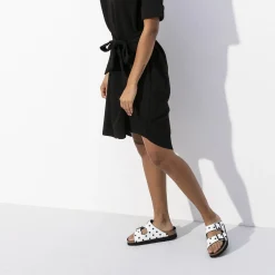 Cheap Birkenstock Arizona White Black Dots