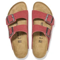 Shop Birkenstock Arizona Corduroy Sienna Red