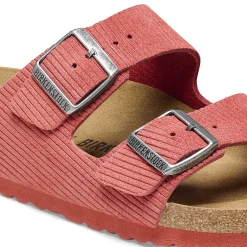 Shop Birkenstock Arizona Corduroy Sienna Red