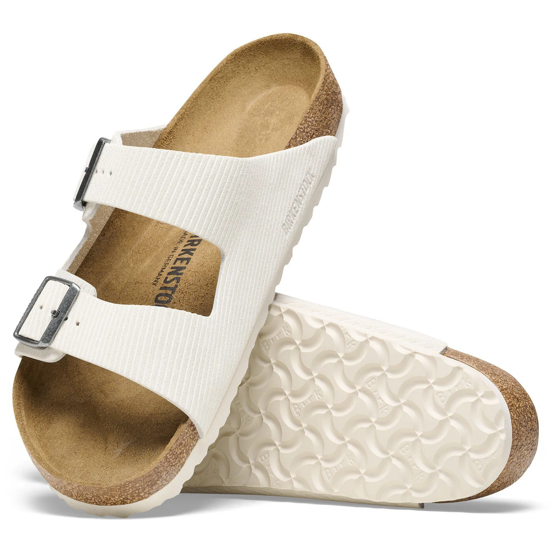 Flash Sale Birkenstock Arizona Corduroy Antique White