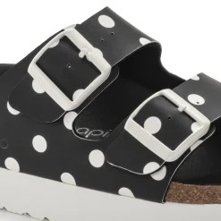 Flash Sale Birkenstock Arizona Black White Dots