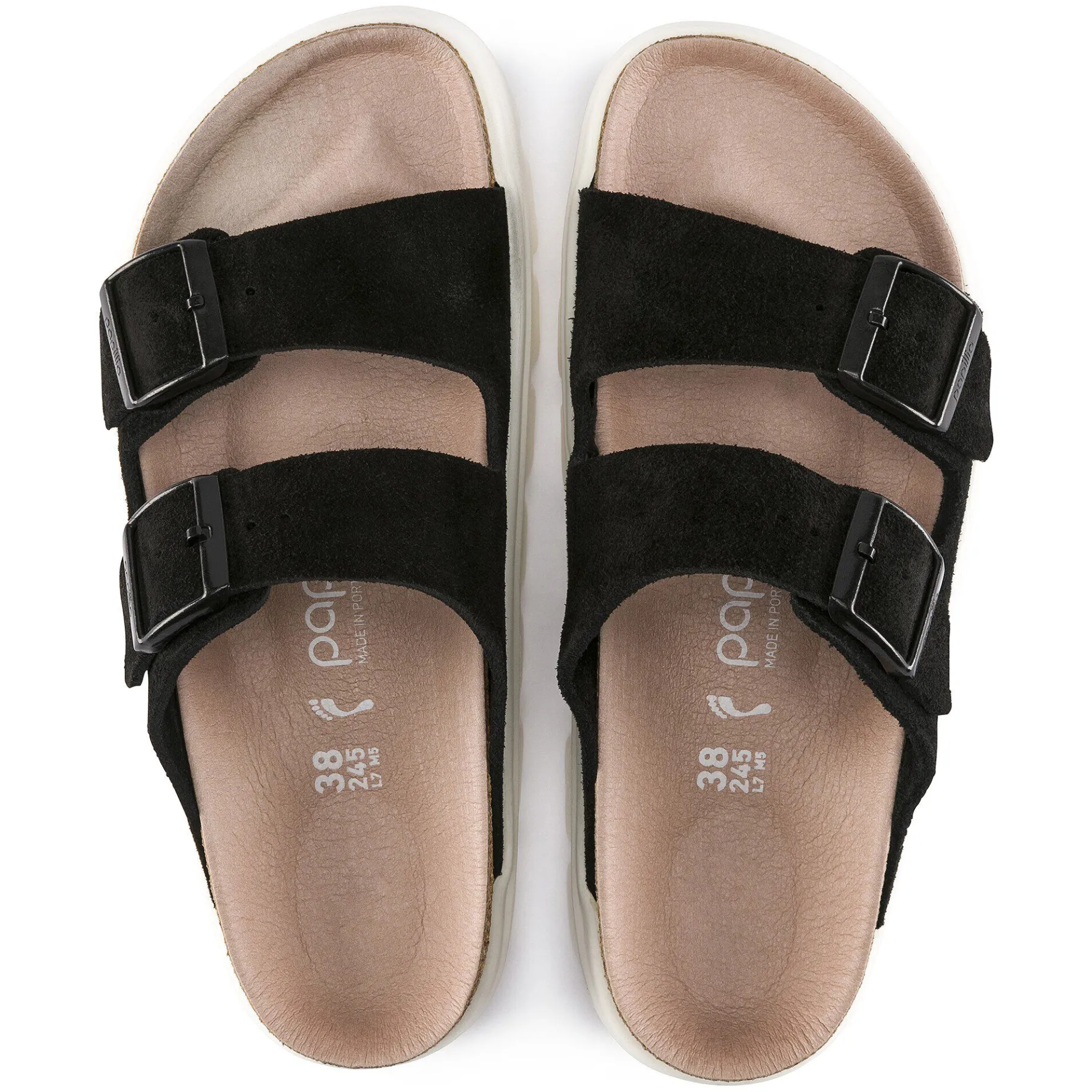 Hot Birkenstock Arizona Chunky Suede Black
