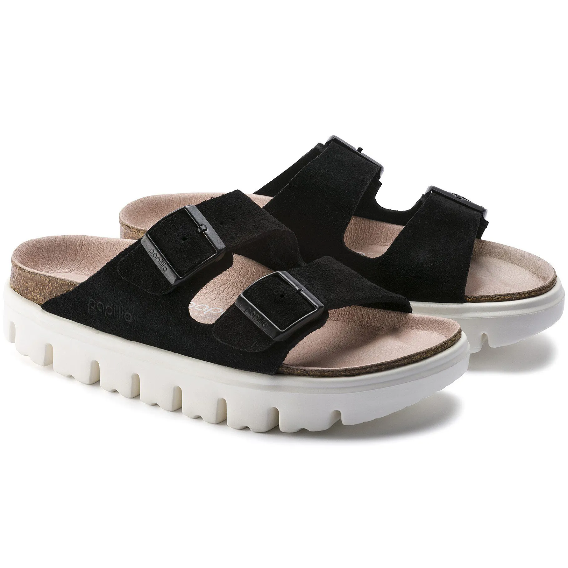 Hot Birkenstock Arizona Chunky Suede Black
