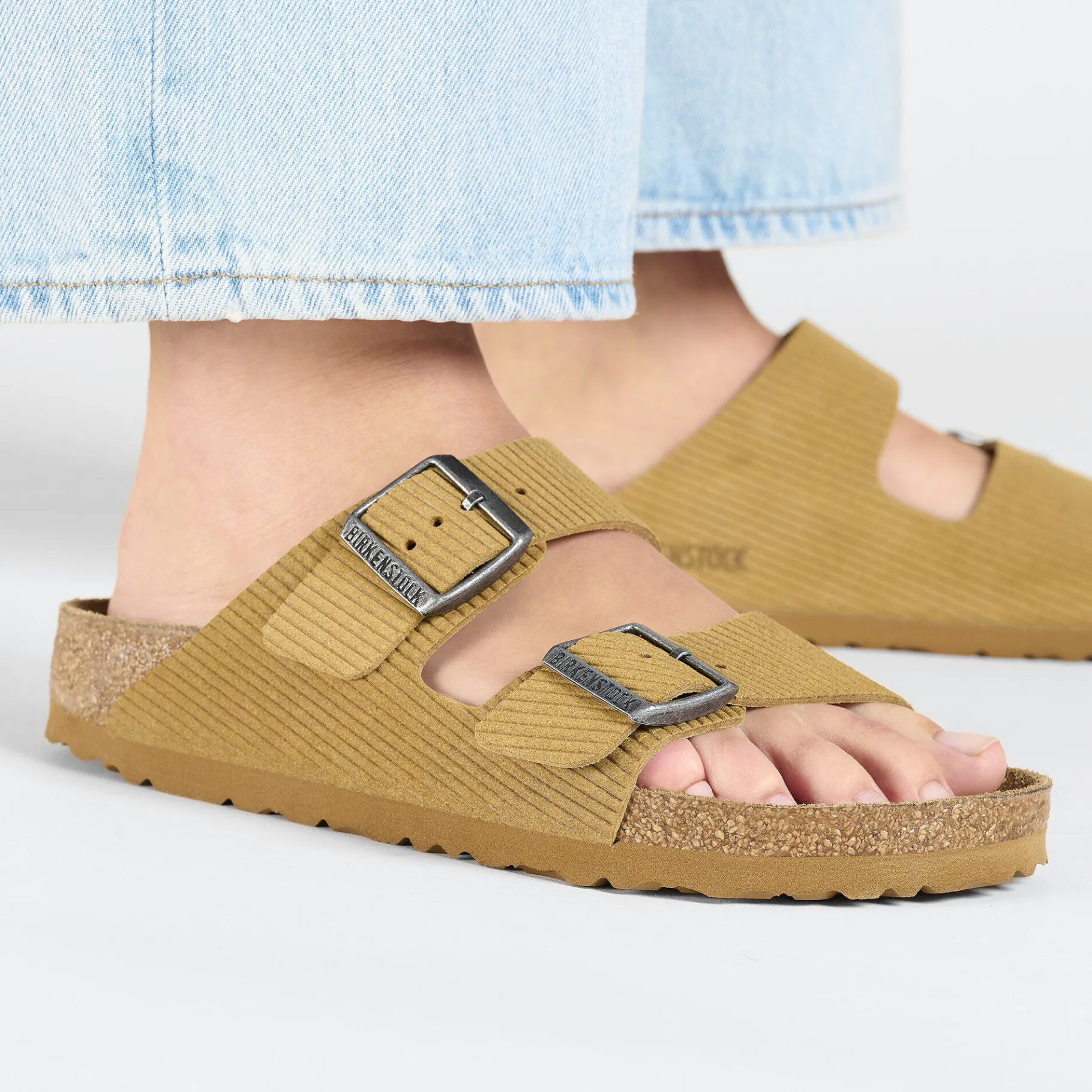 Sale Birkenstock Arizona Corduroy Cork Brown