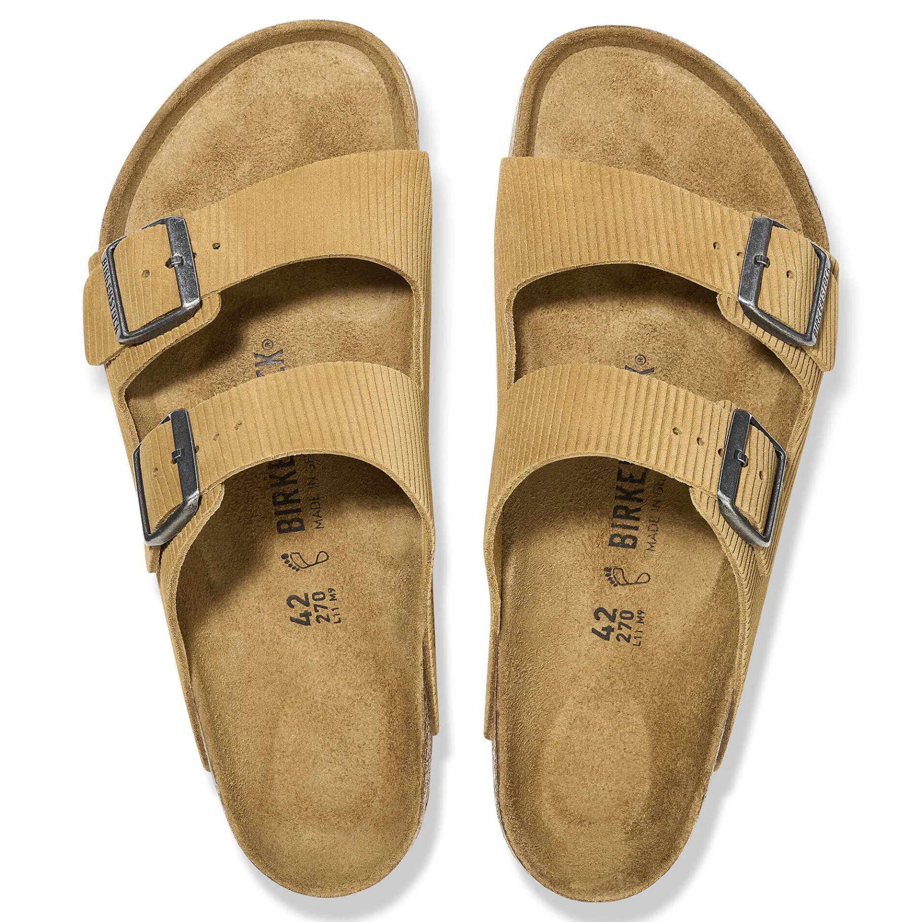 Sale Birkenstock Arizona Corduroy Cork Brown