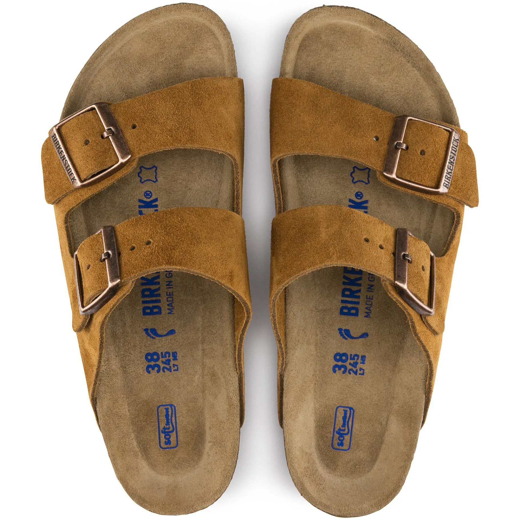 Hot Birkenstock Arizona Blod Fodseng Mink