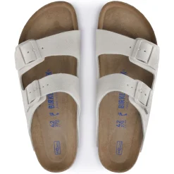 Shop Birkenstock Arizona Blod Fodseng Antique White