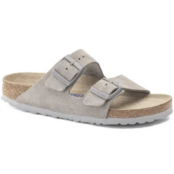 Clearance Birkenstock Arizona Blod Fodseng Stone Coin