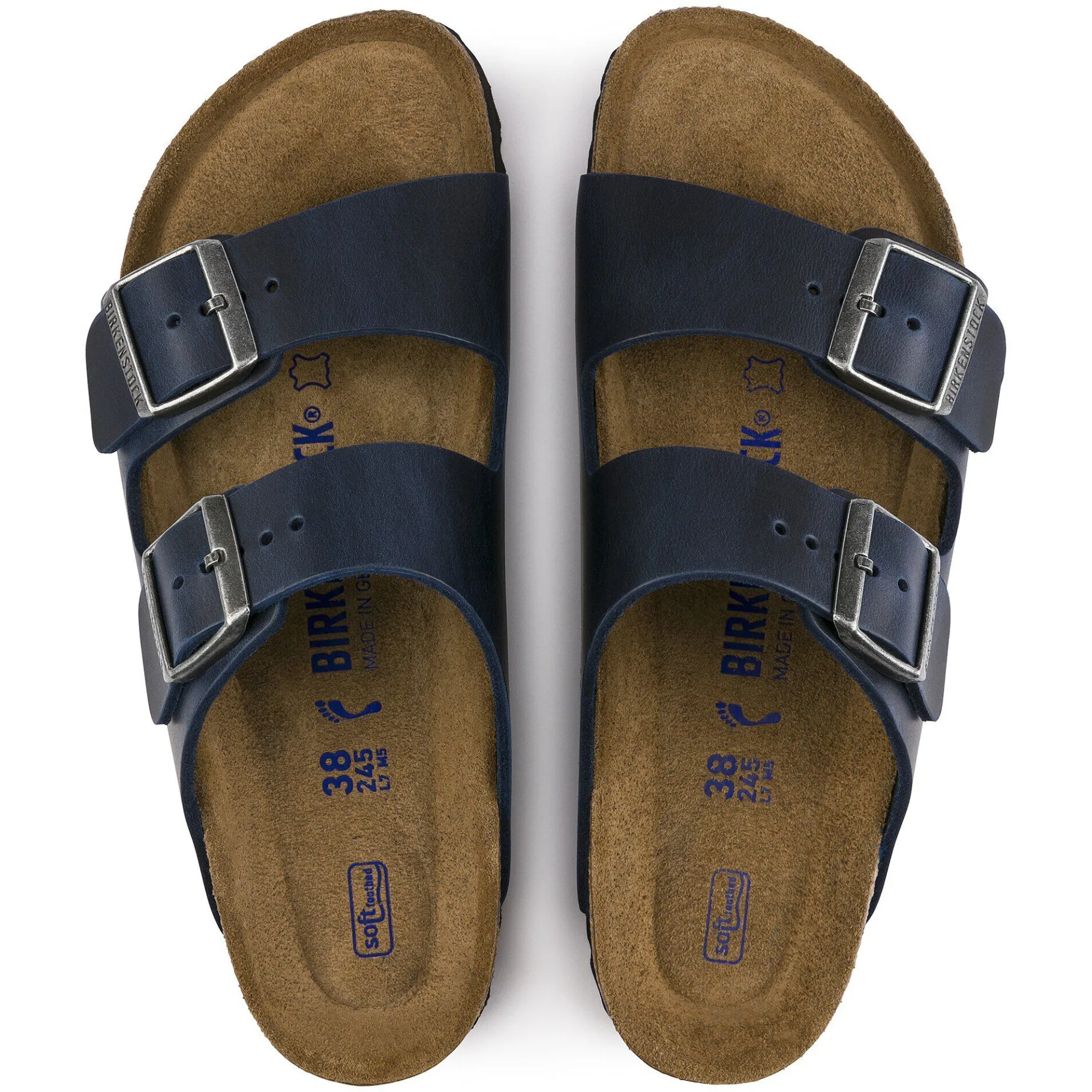 Discount Birkenstock Arizona Blod Fodseng Blue