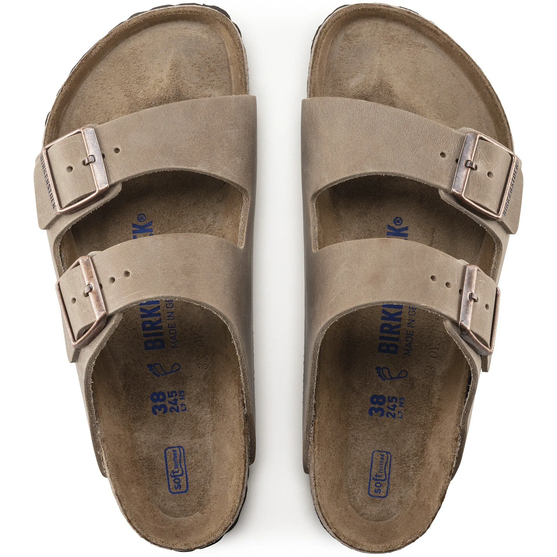 Flash Sale Birkenstock Arizona Blod Fodseng Tobacco Brown