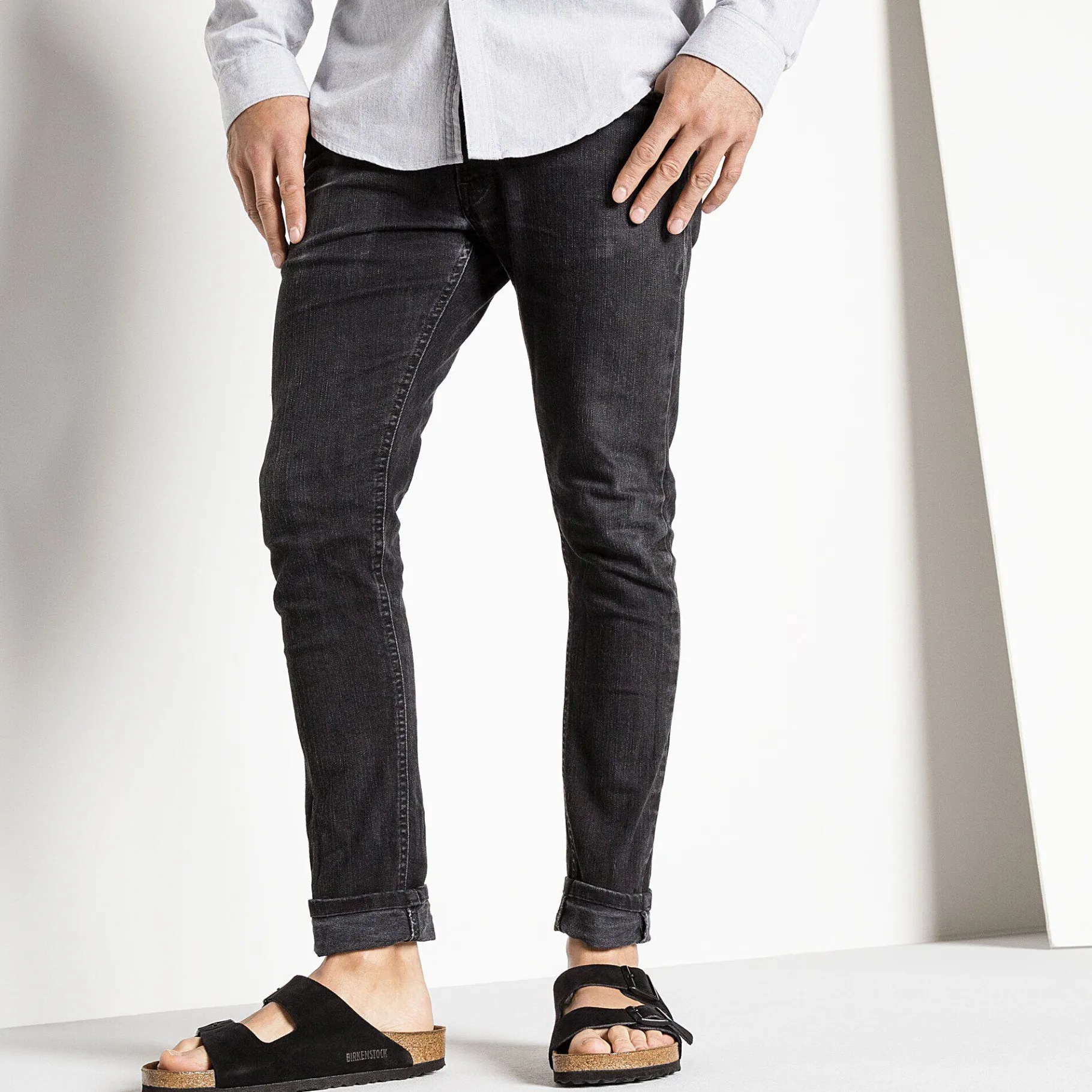 Discount Birkenstock Arizona Blod Fodseng Black