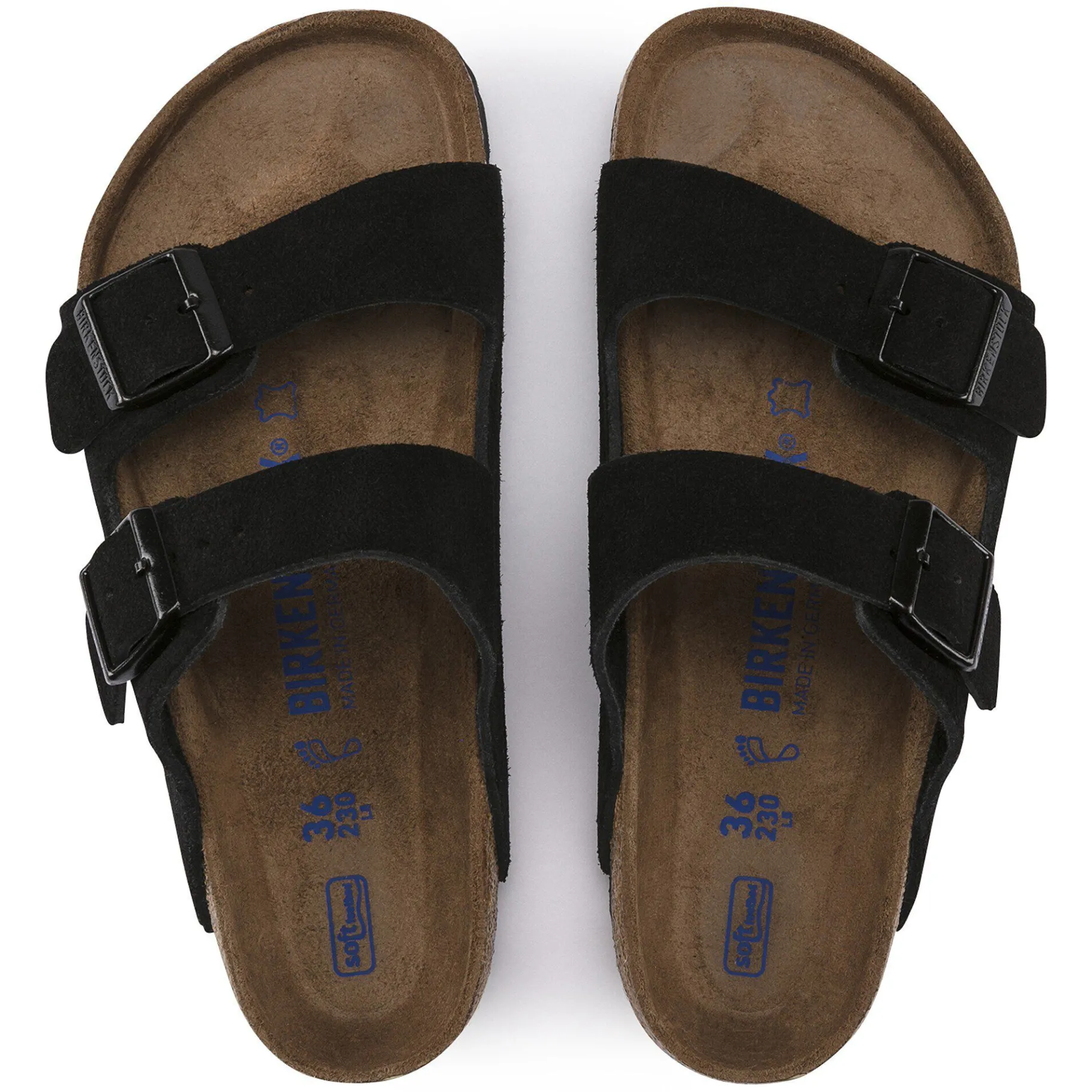 Discount Birkenstock Arizona Blod Fodseng Black