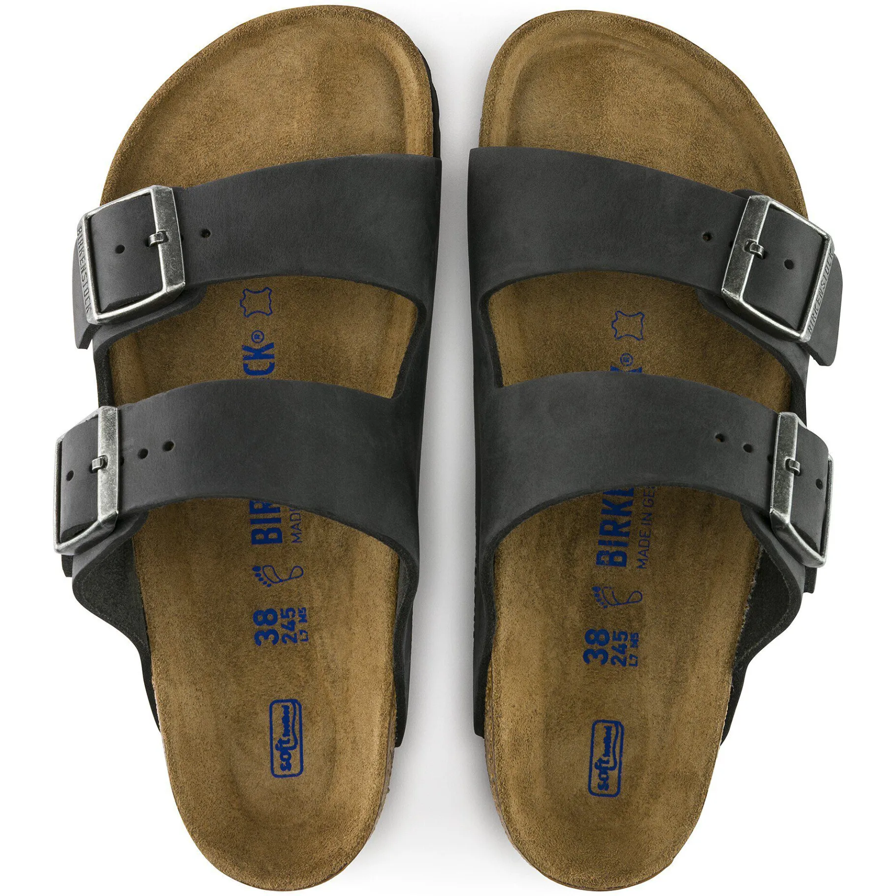 Fashion Birkenstock Arizona Blod Fodseng Black