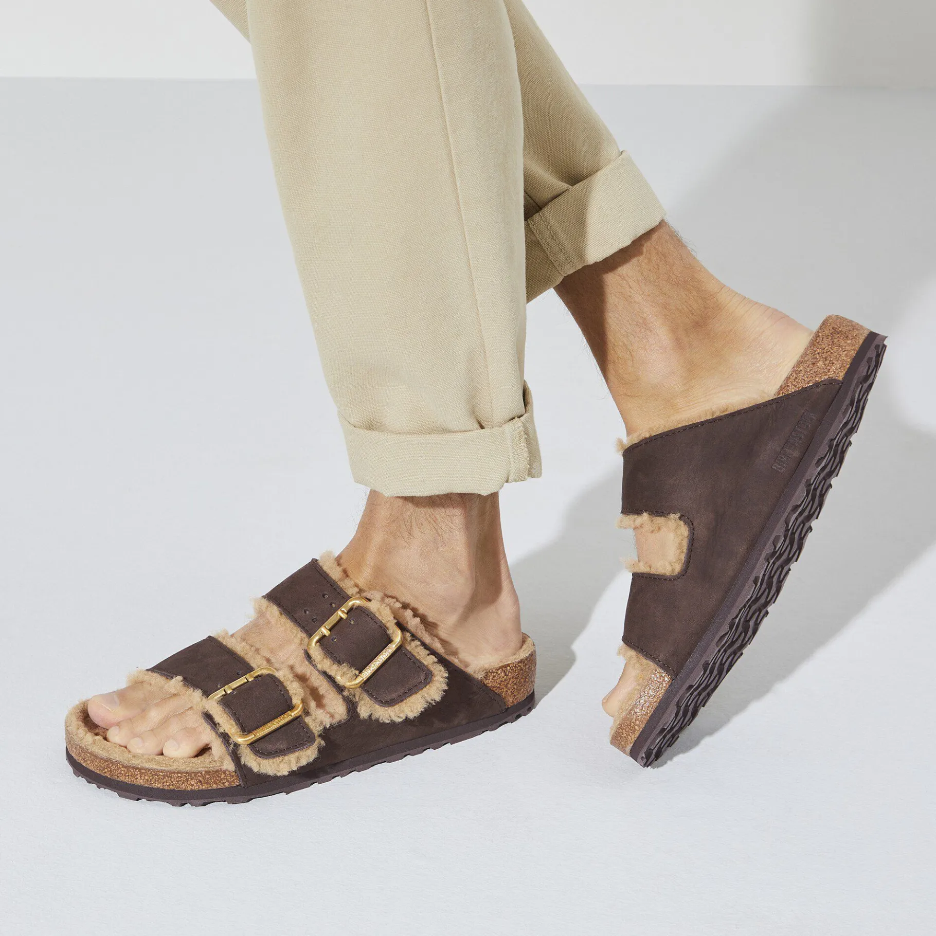 Hot Birkenstock Arizona Bold Shearling Espresso