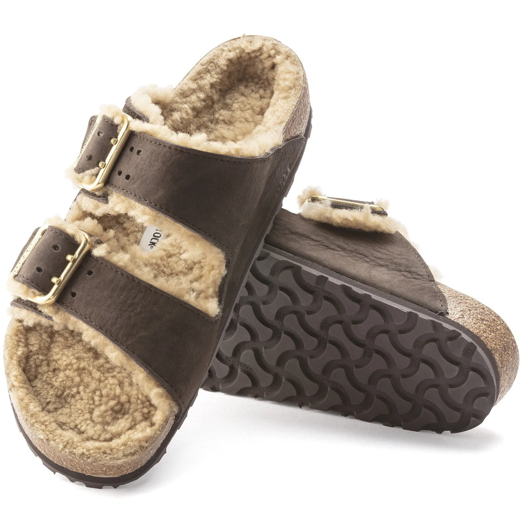 Hot Birkenstock Arizona Bold Shearling Espresso