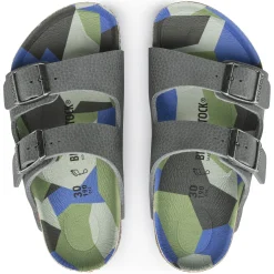 Best Sale Birkenstock Arizona Kids Desert Soil Camo Gray