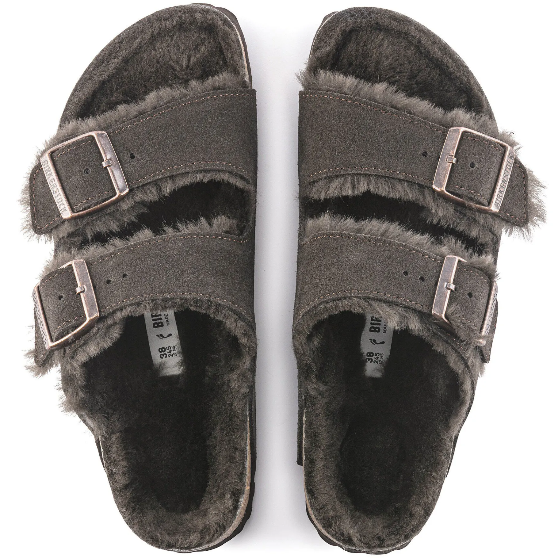 Best Birkenstock Arizona Lammeskind Mocha