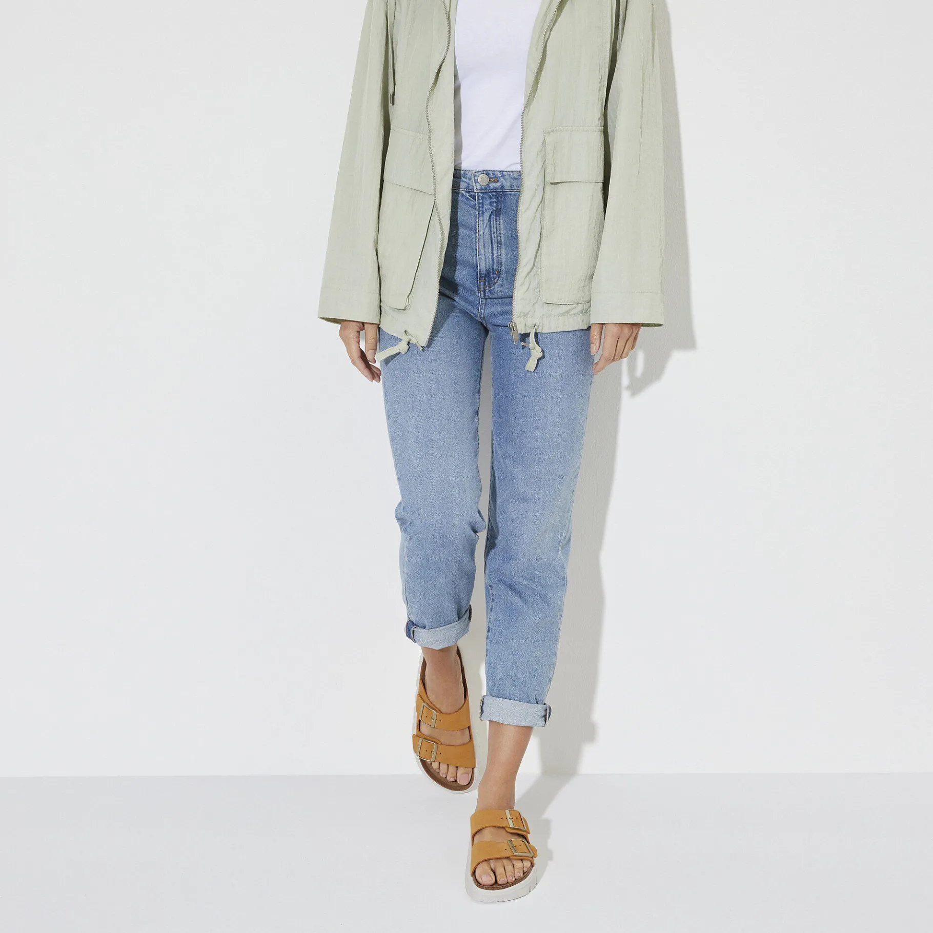 Hot Birkenstock Arizona Pap Chunky Apricot