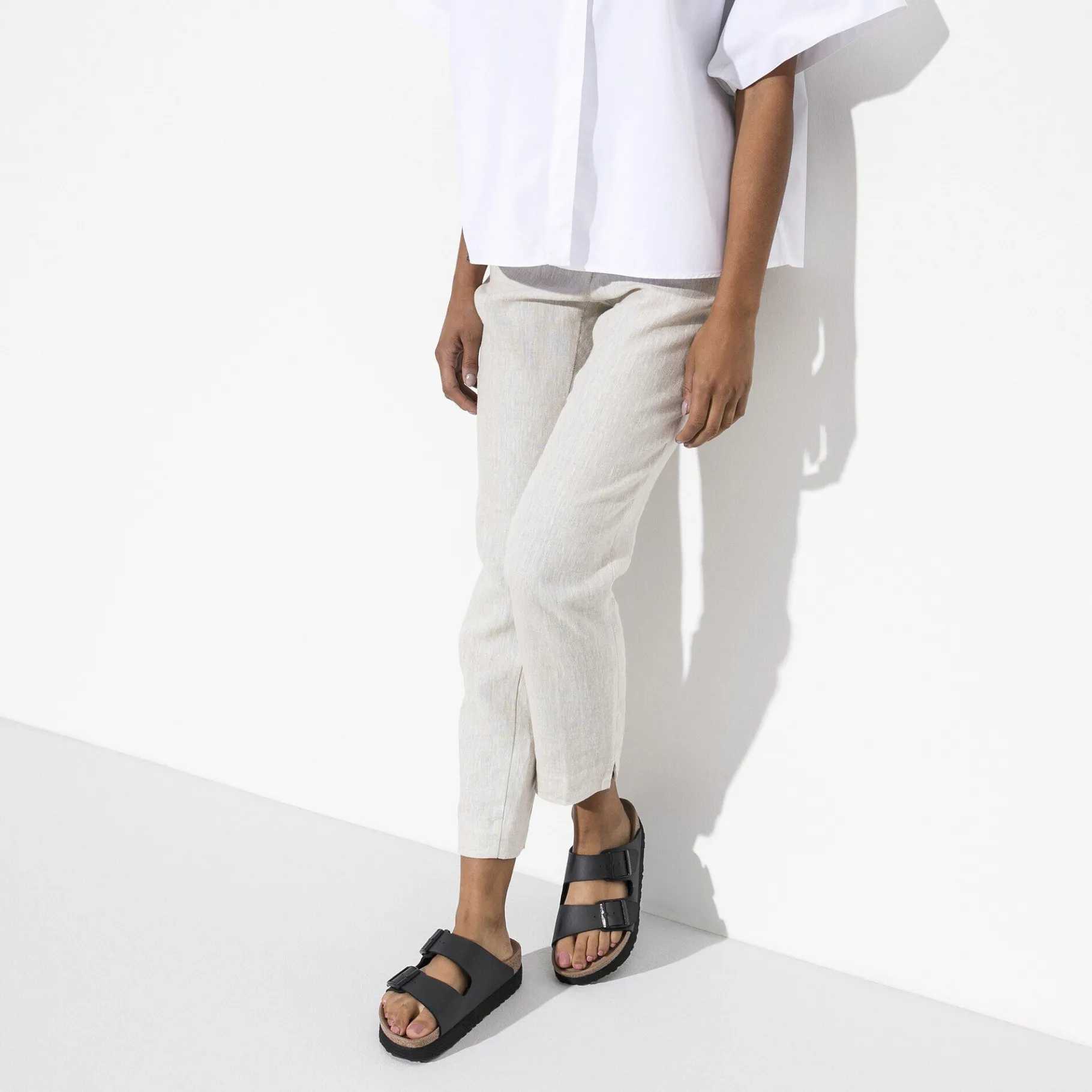 Shop Birkenstock Arizona Platform Vegansk Black