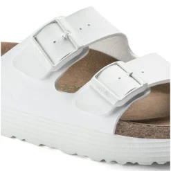 Shop Birkenstock Arizona Platform Vegansk White
