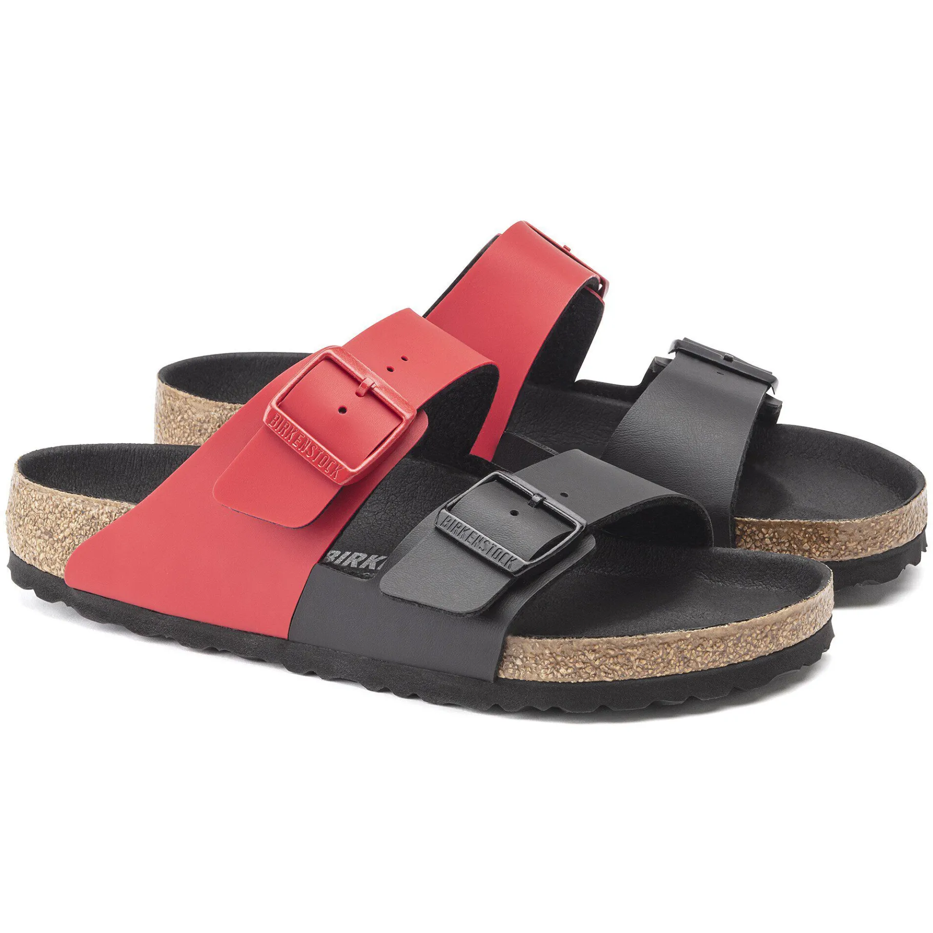 New Birkenstock Arizona Split Icy Active Red
