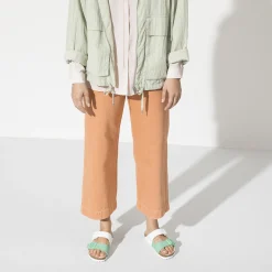 Online Birkenstock Arizona Split White/Bold Jade