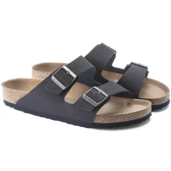 Discount Birkenstock Arizona Vegansk Desert Dust Indigo Blue
