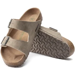 Discount Birkenstock Arizona Vegansk Desert Dust Gray Taupe