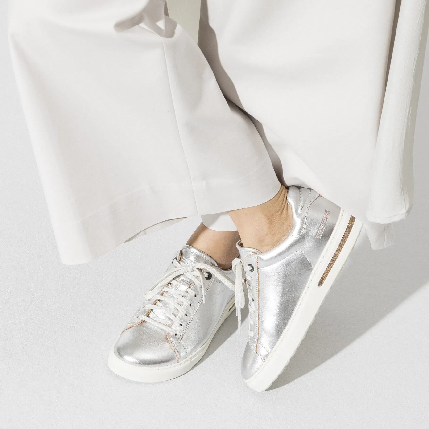 Cheap Birkenstock Bend Low Silver