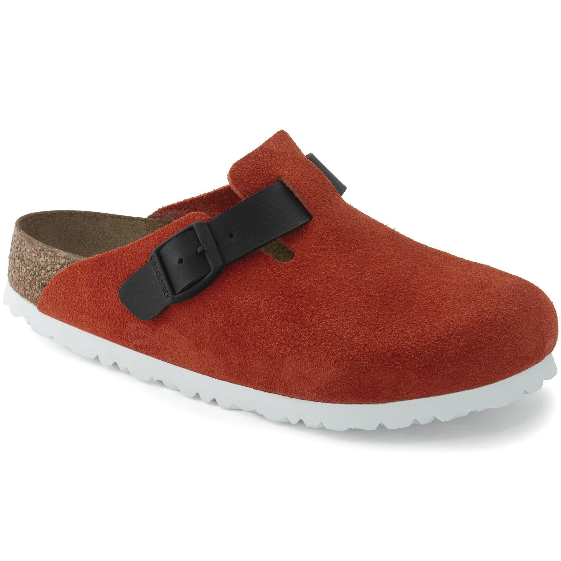 Cheap Birkenstock Boston Tomato/Black