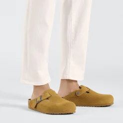 Store Birkenstock Boston Corduroy Cork Brown