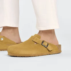 Store Birkenstock Boston Corduroy Cork Brown