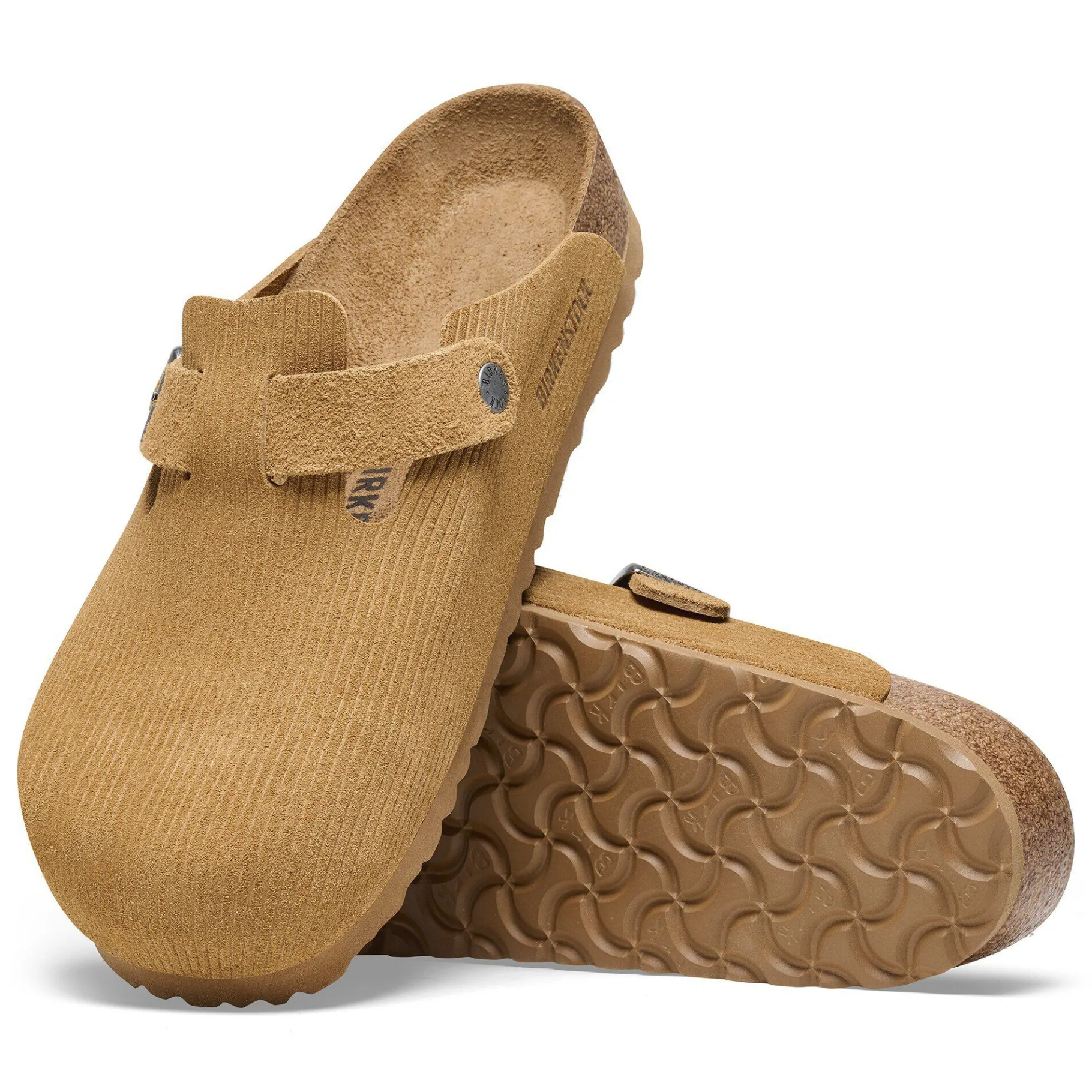 Store Birkenstock Boston Corduroy Cork Brown
