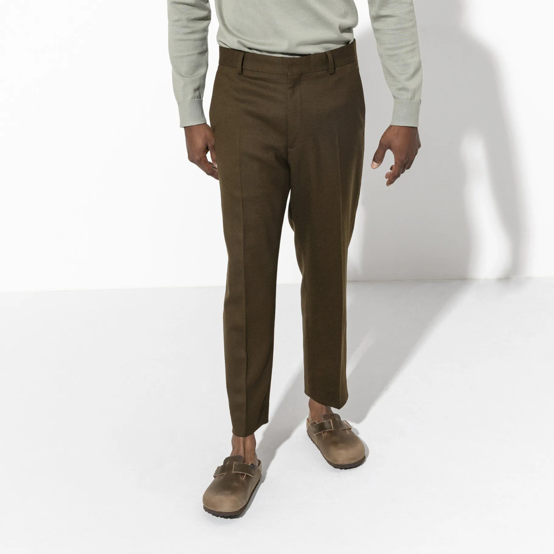 New Birkenstock Boston Tobacco Brown