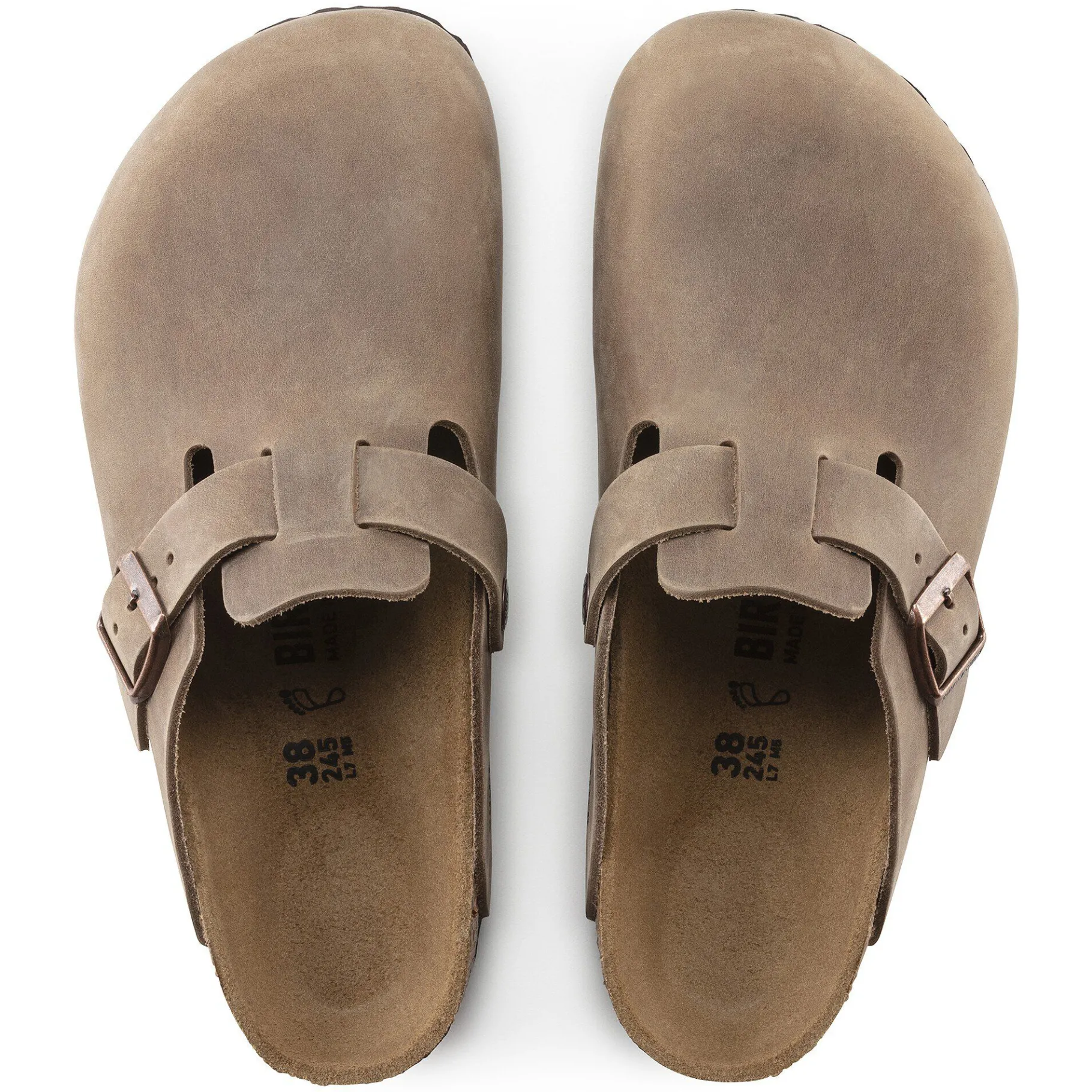 New Birkenstock Boston Tobacco Brown