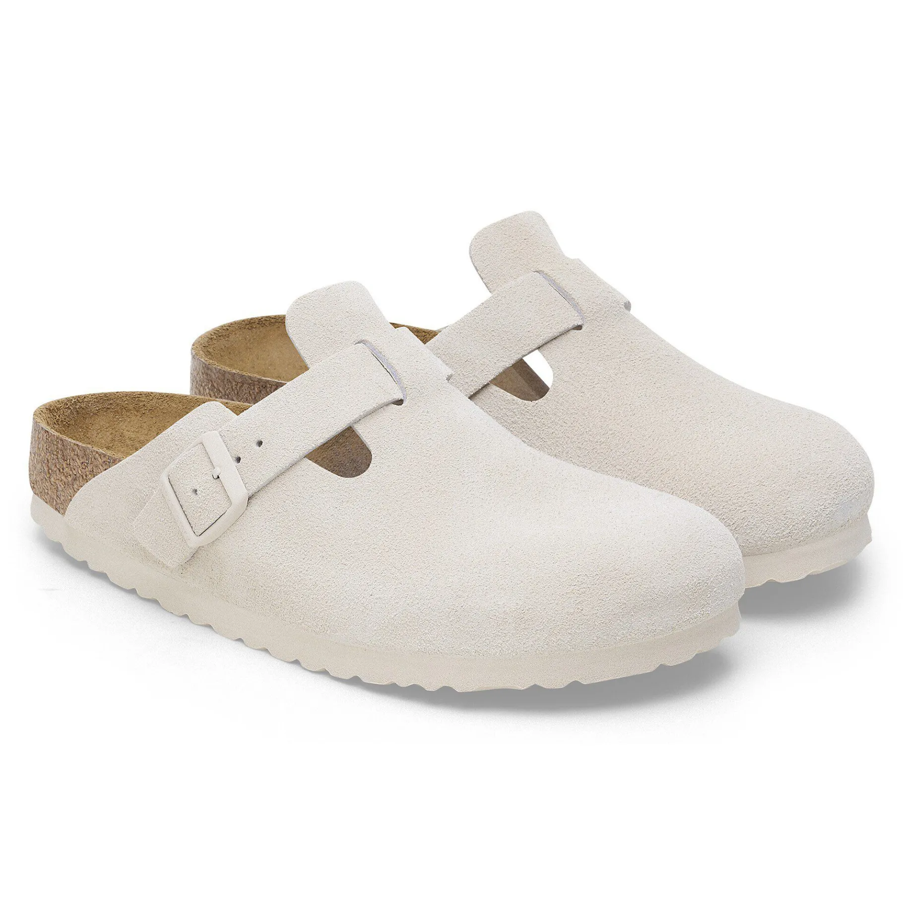 Cheap Birkenstock Boston Antique White