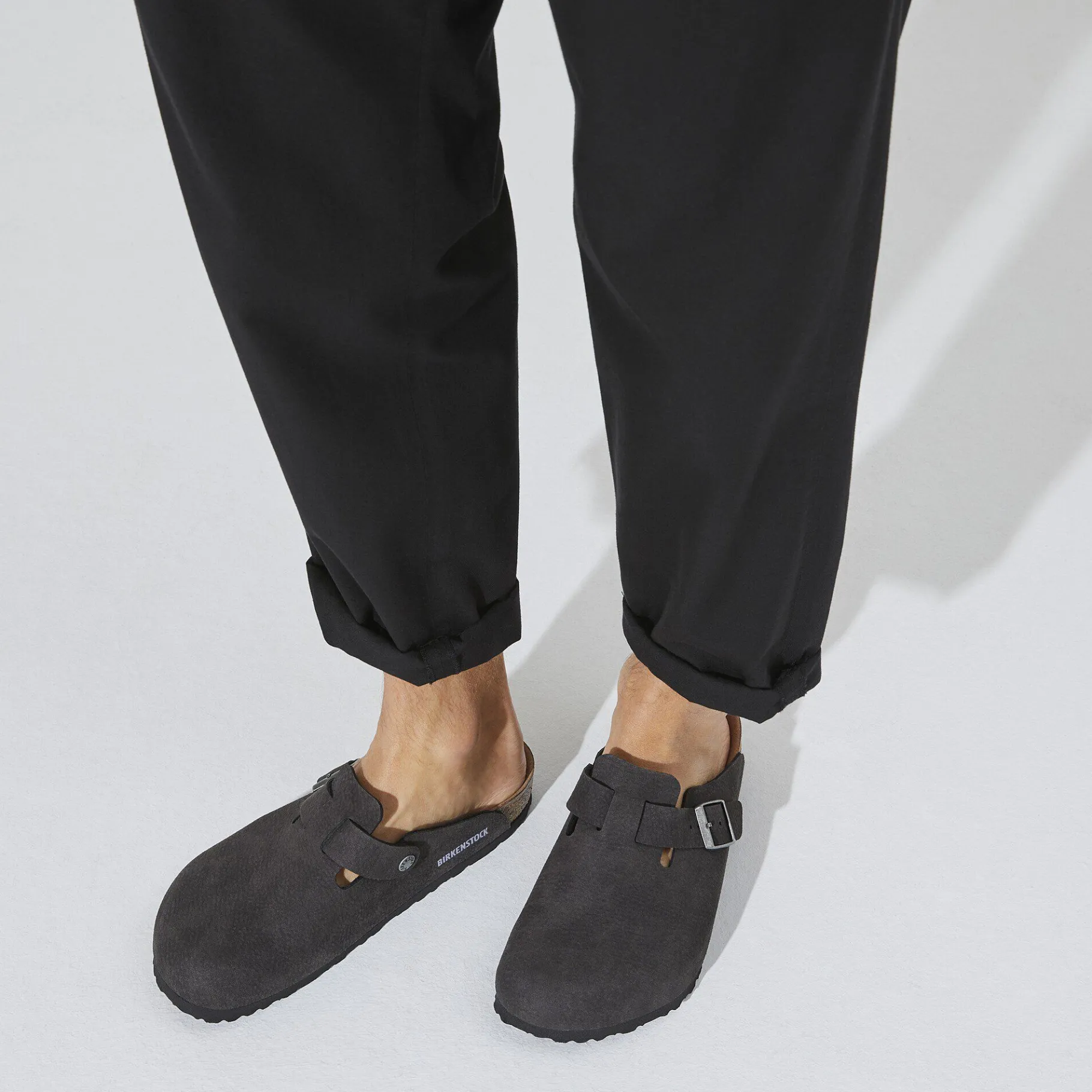 Flash Sale Birkenstock Boston Desert Dust Black