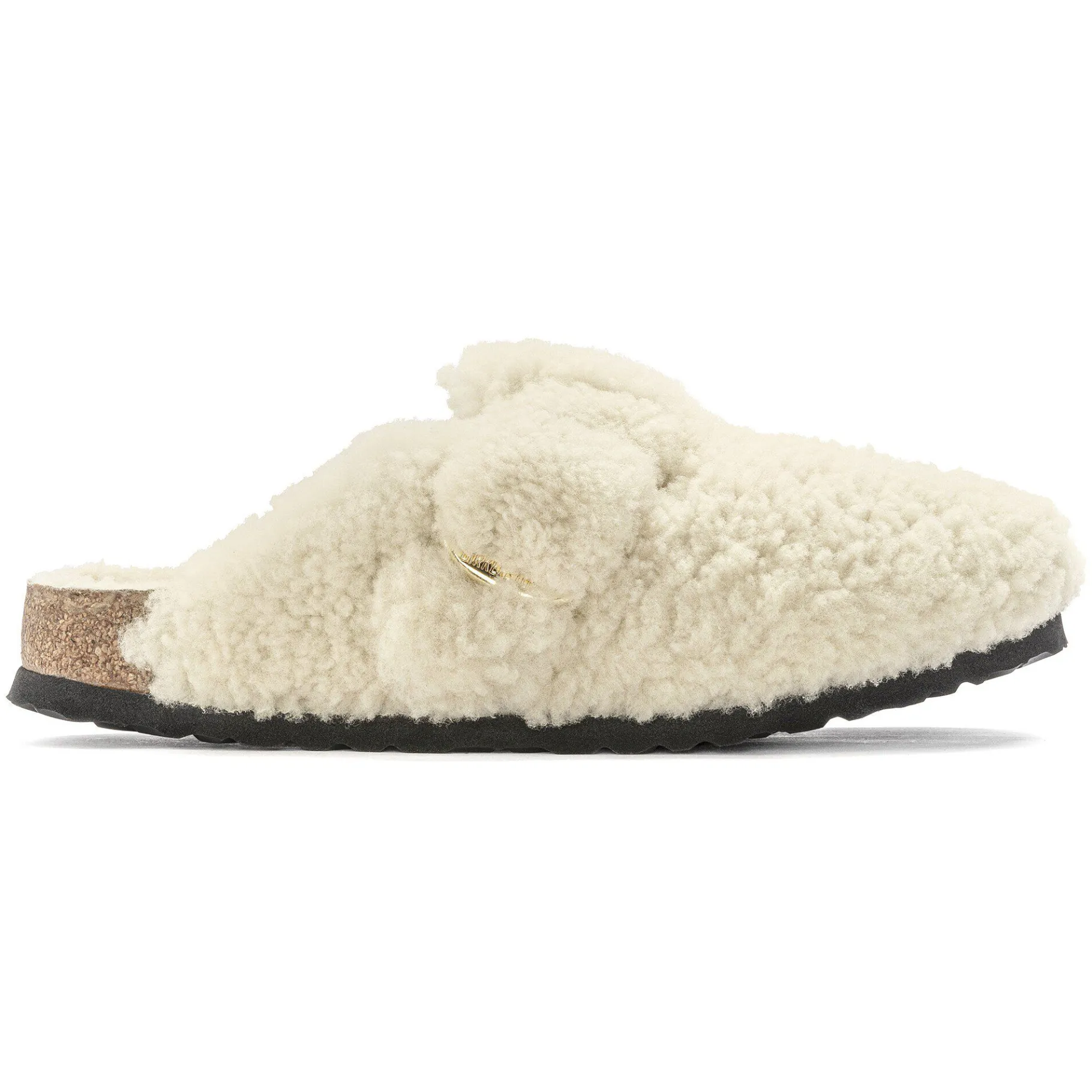 New Birkenstock Boston Big Buckle Eggshell