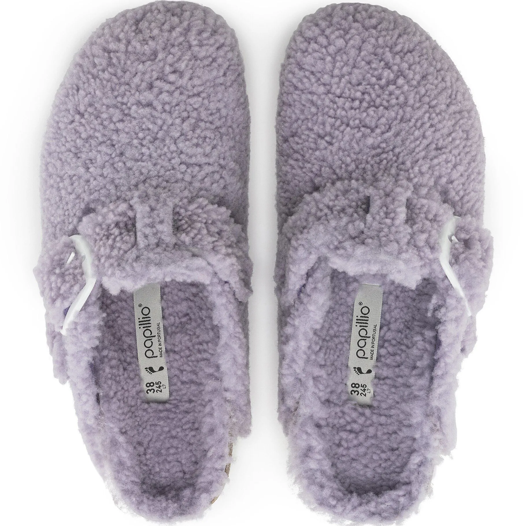 Online Birkenstock Boston Big Buckle Platform Purple Fog