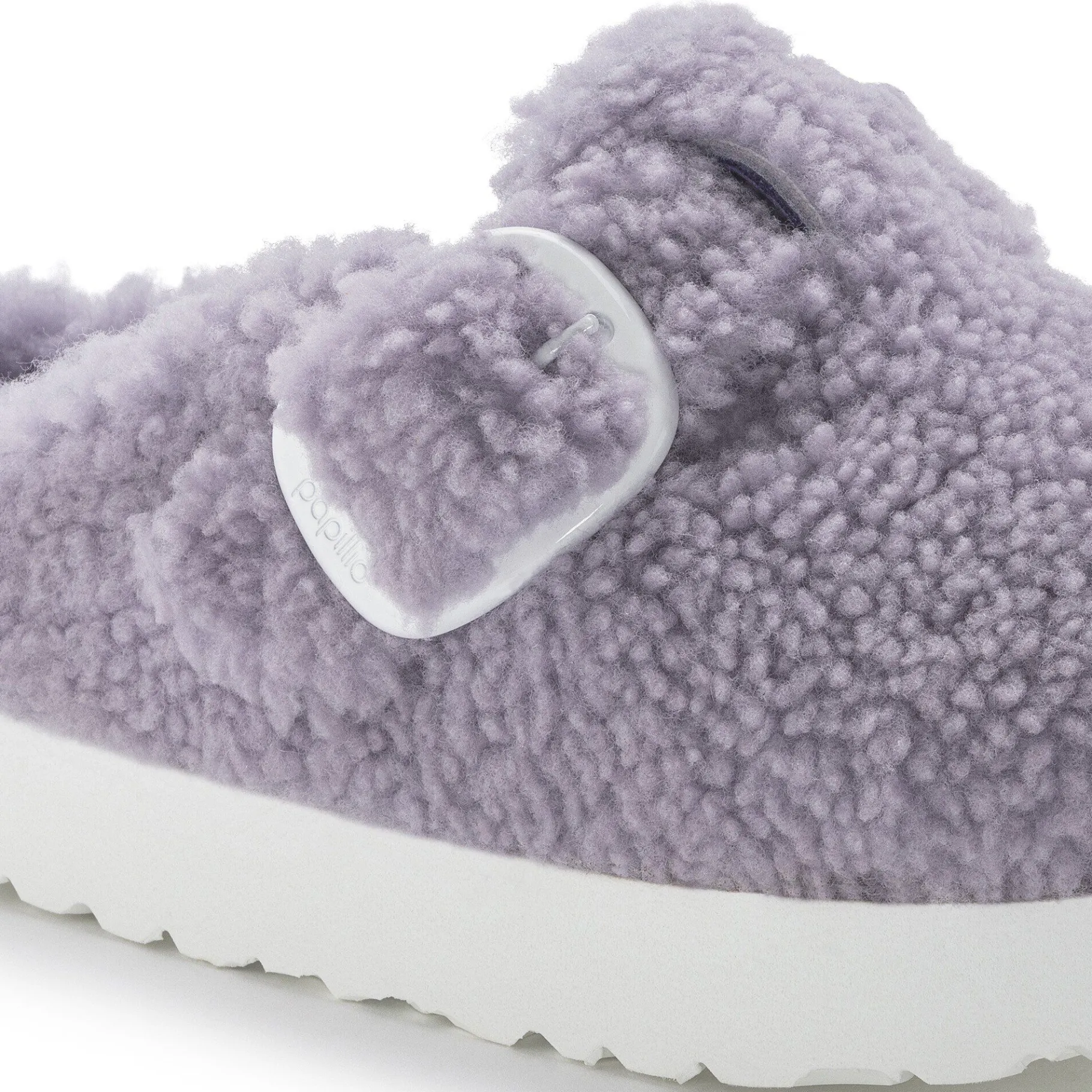 Online Birkenstock Boston Big Buckle Platform Purple Fog