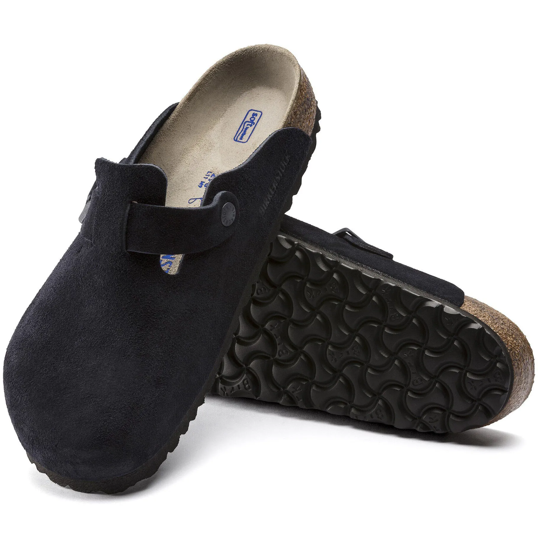Outlet Birkenstock Boston Blod Fodseng Midnight
