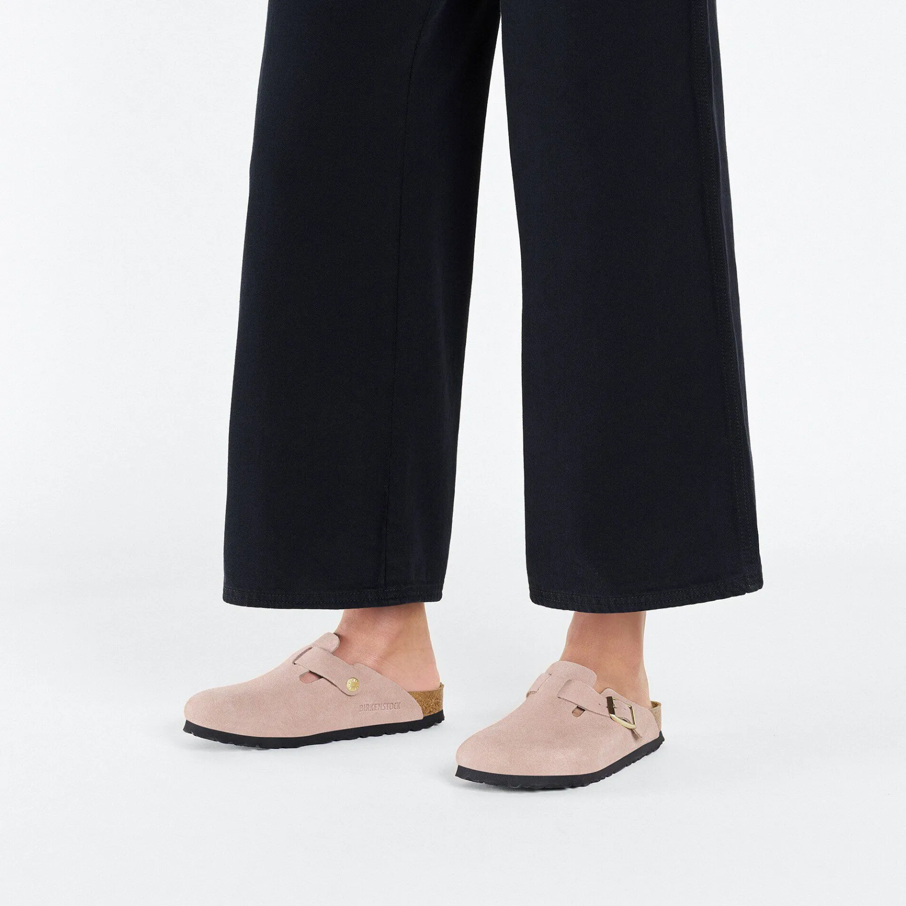 Sale Birkenstock Boston Blod Fodseng Light Rose