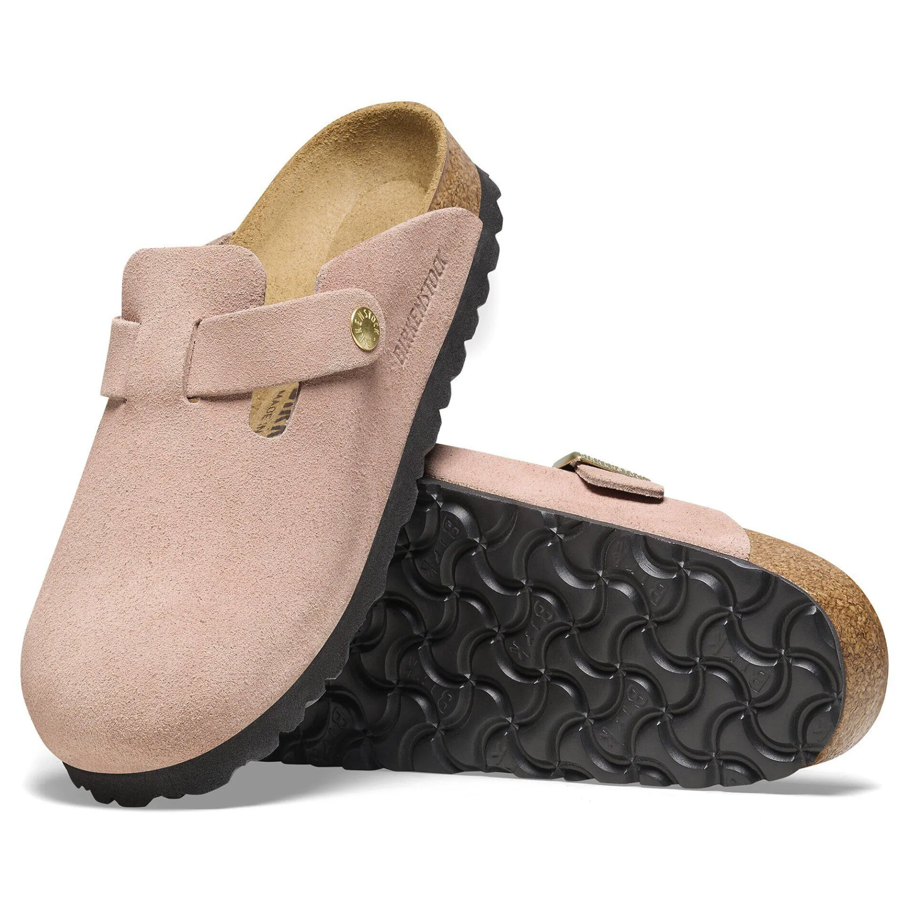 Sale Birkenstock Boston Blod Fodseng Light Rose
