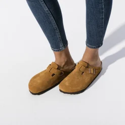 Hot Birkenstock Boston Blod Fodseng Mink