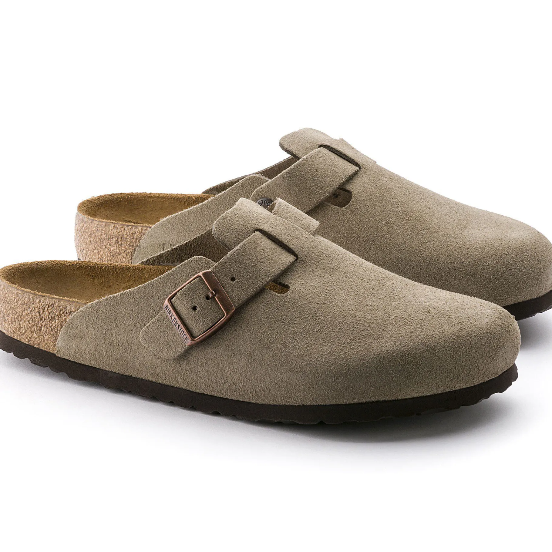 Online Birkenstock Boston Blod Fodseng Taupe