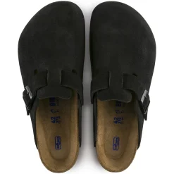 Discount Birkenstock Boston Blod Fodseng Black