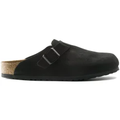 Discount Birkenstock Boston Blod Fodseng Black