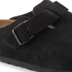 Discount Birkenstock Boston Blod Fodseng Black