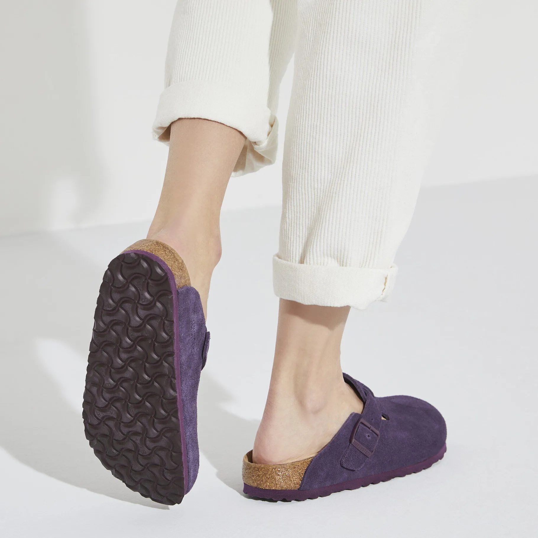 Clearance Birkenstock Boston Blod Fodseng Wine