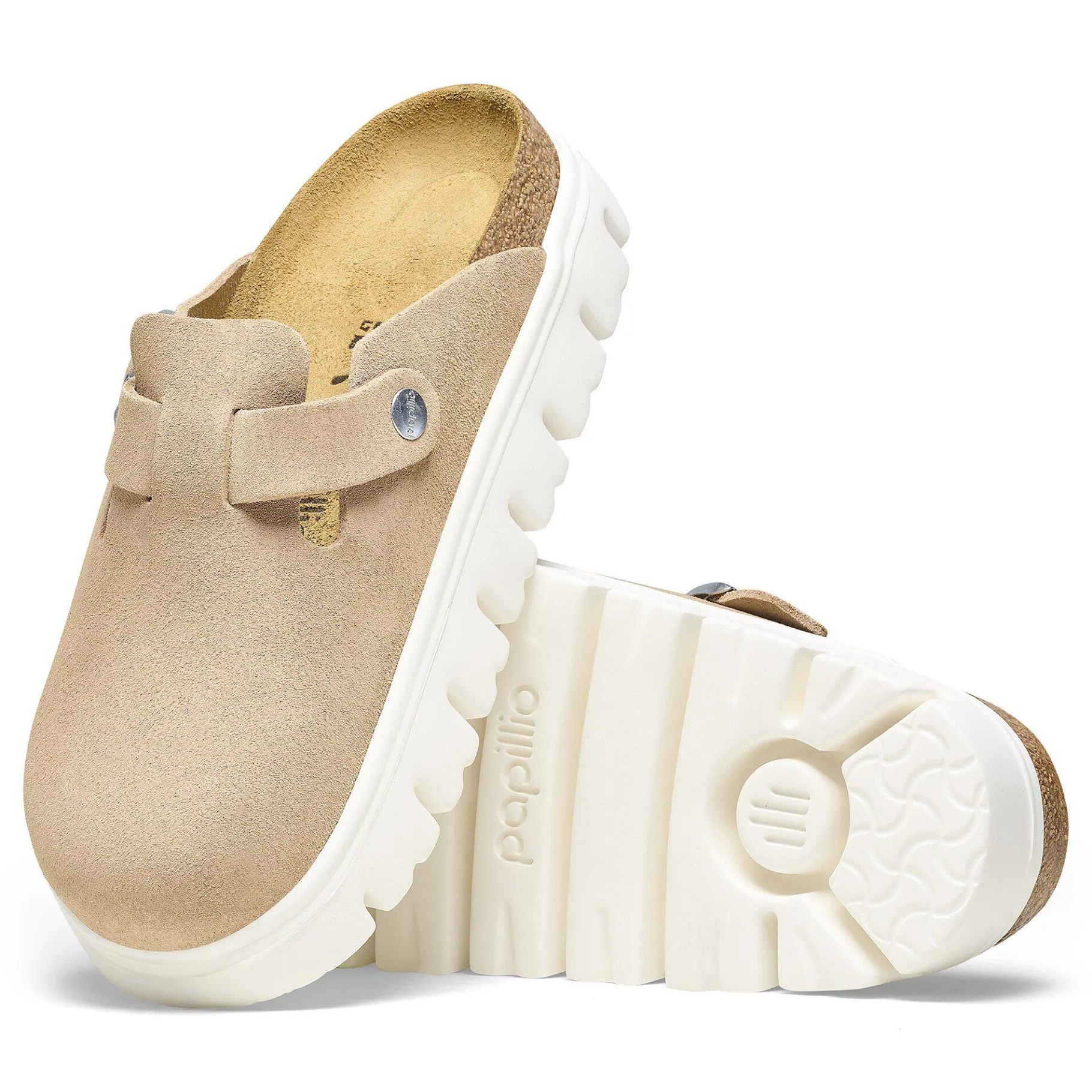 New Birkenstock Boston Chunky Warm Sand